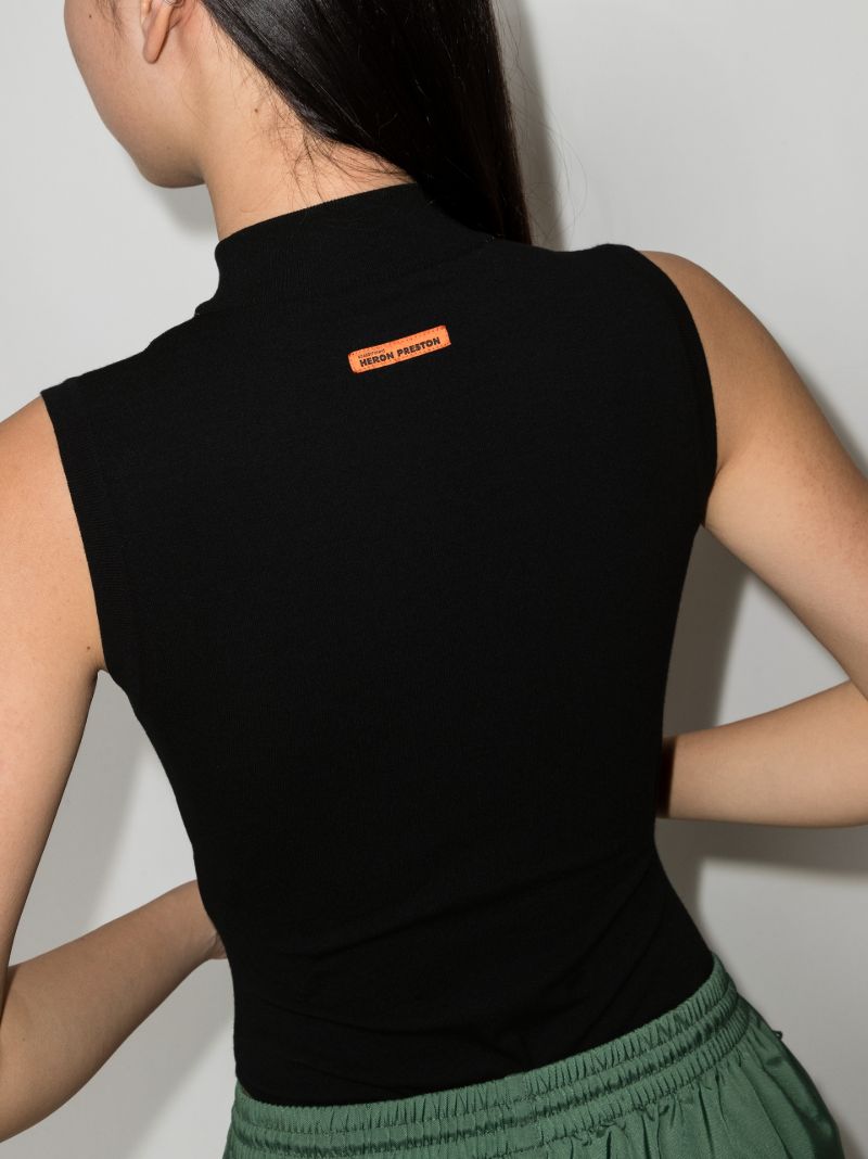 Logo High Neck Bodysuit