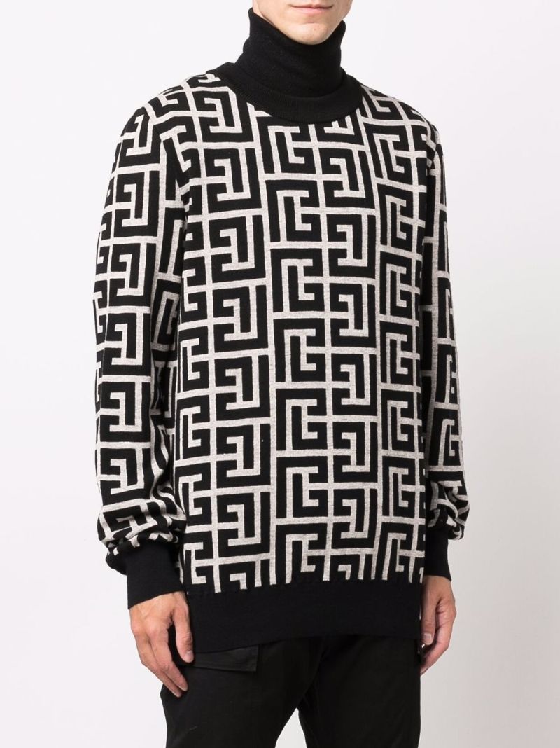 Monogram Crew Neck Sweater