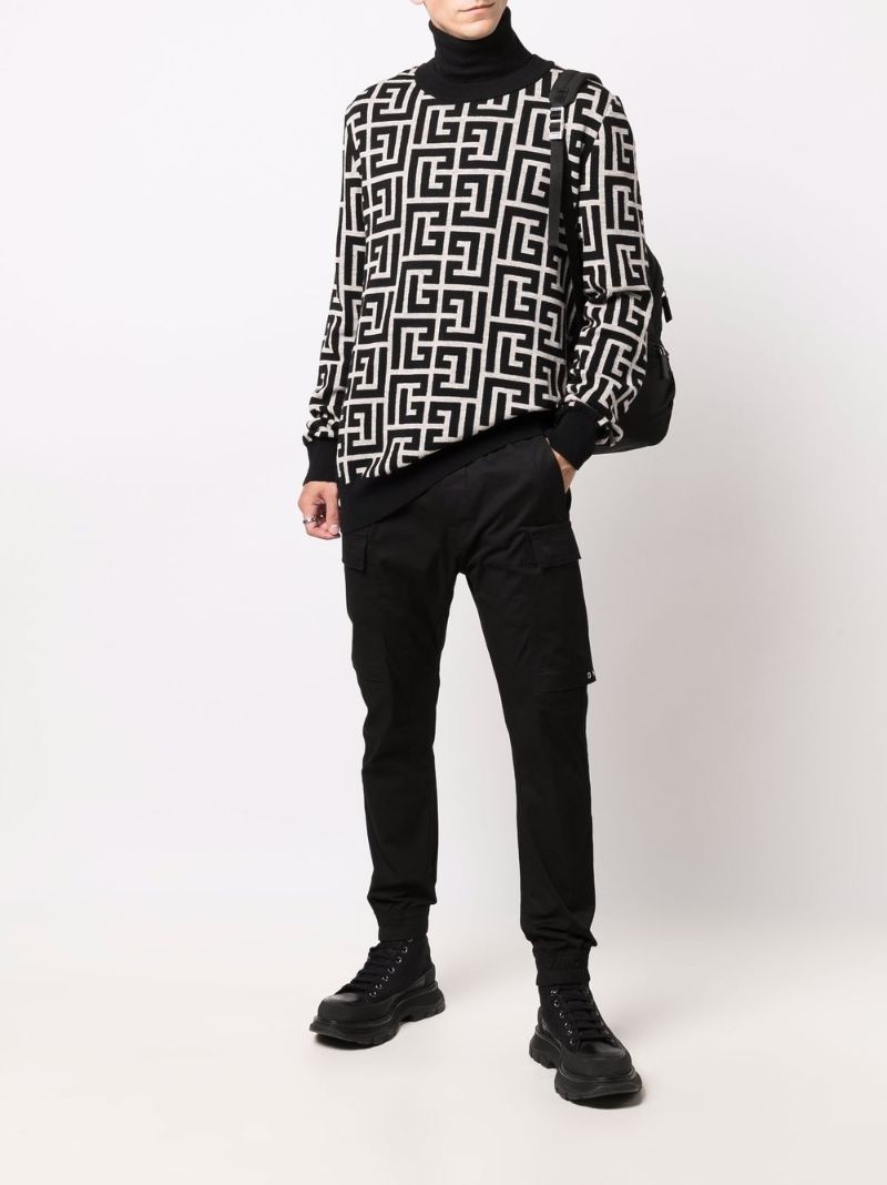 Monogram Crew Neck Sweater