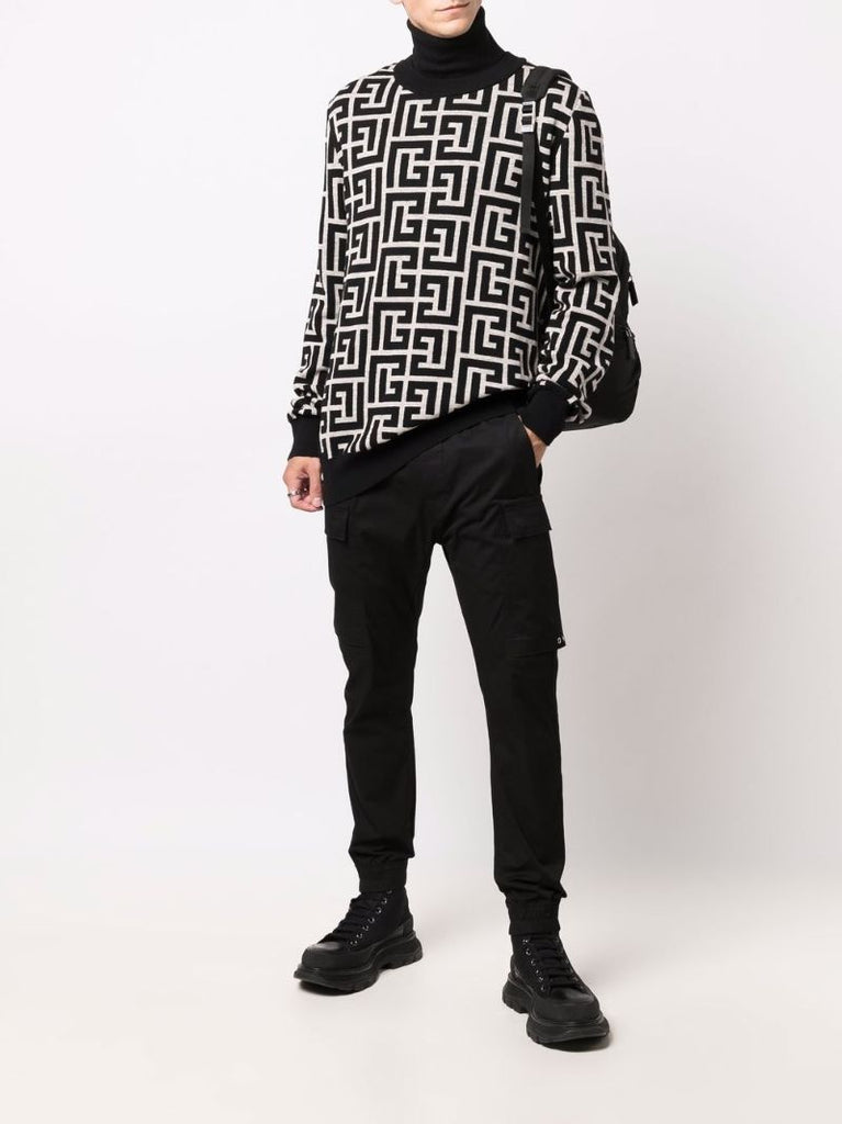 Monogram Crew Neck Sweater