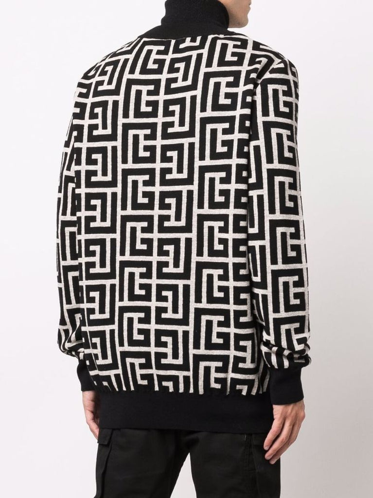 Monogram Crew Neck Sweater