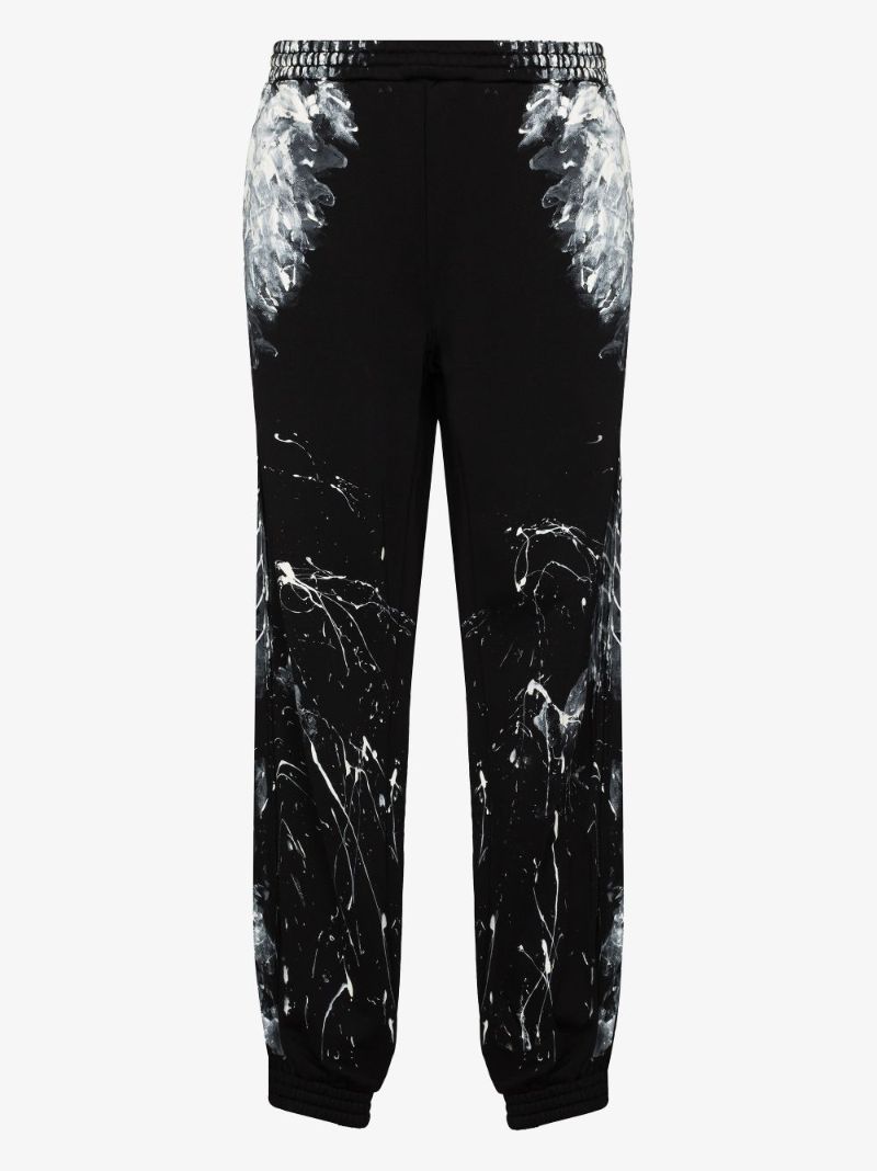 Stain Print Track Pants