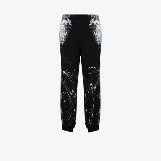Stain Print Track Pants