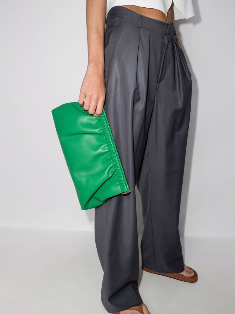 Green the Bar Vegan Leather Clutch Bag