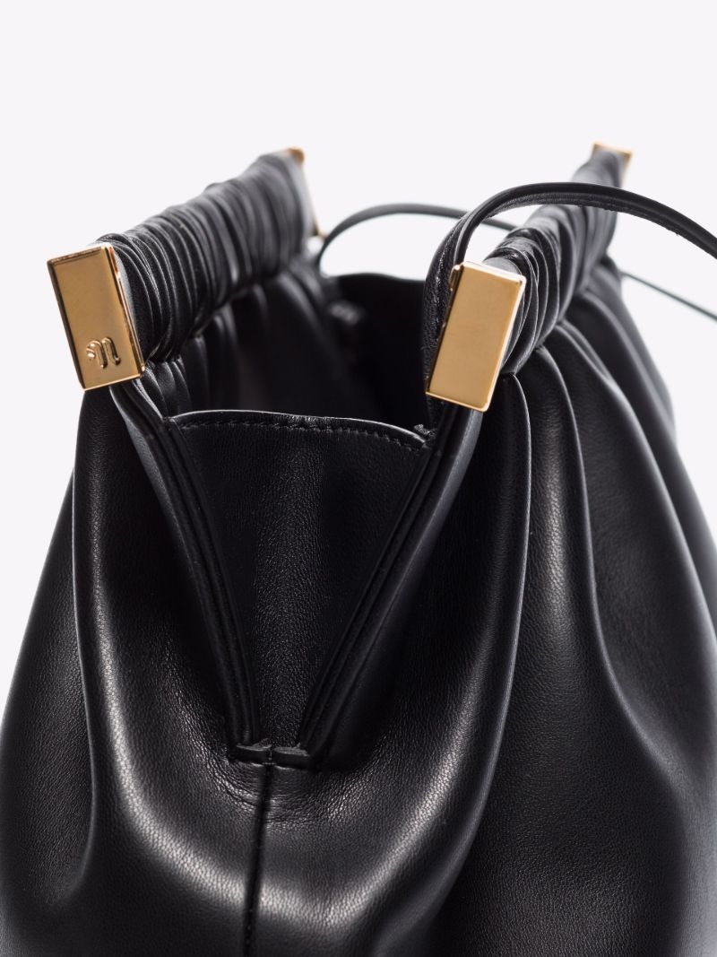 Black the Bar Vegan Leather Clutch Bag