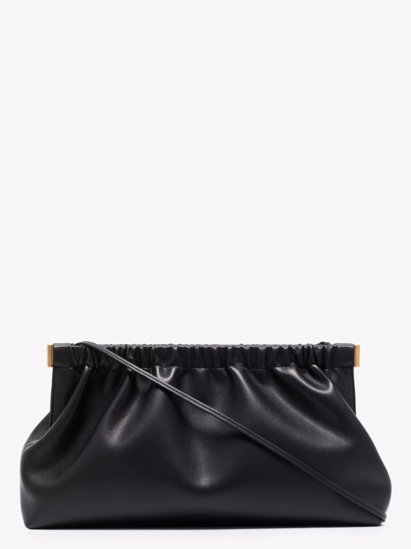 Black the Bar Vegan Leather Clutch Bag