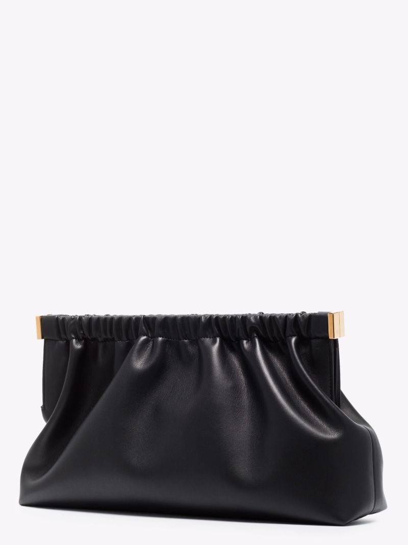 Black the Bar Vegan Leather Clutch Bag