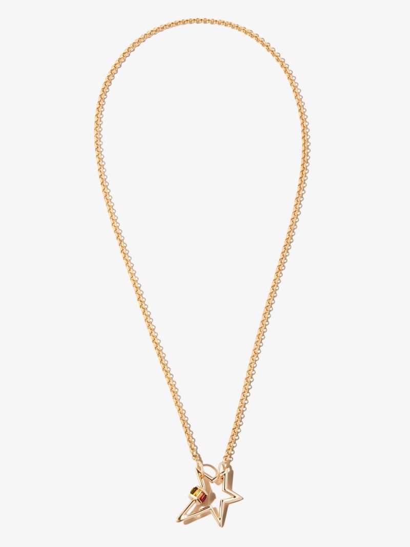 14k Yellow Gold Rolo Chain Necklace