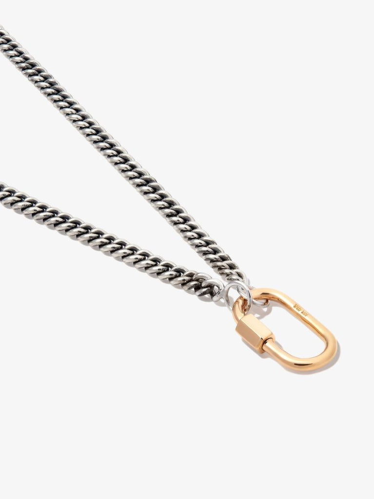 Sterling Silver Heavy Curb Chain 20 Inch Necklace