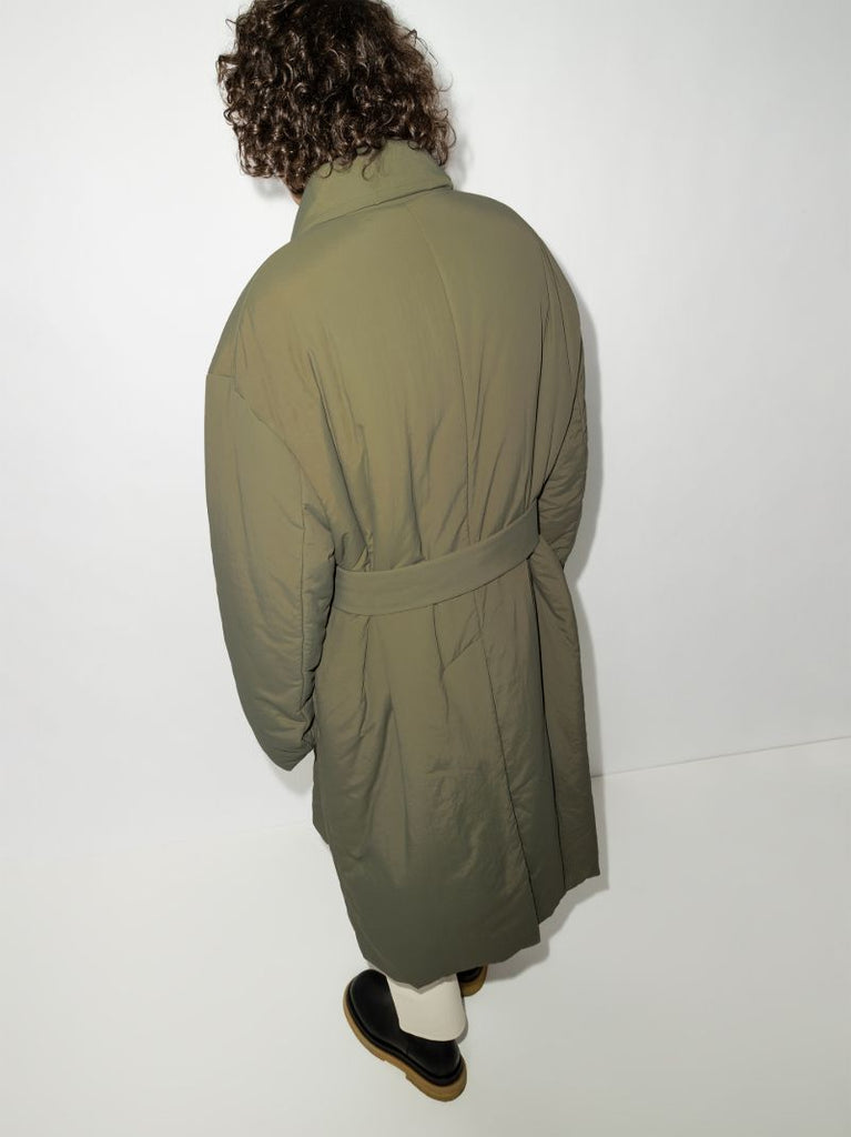 Padded Double-breasted Coat