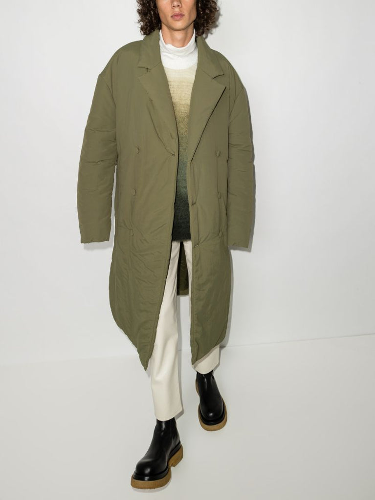 Padded Double-breasted Coat