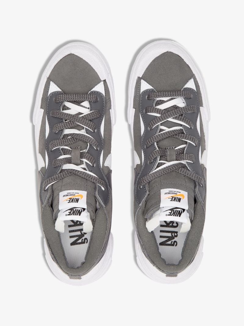 X Sacai Blazer Low-top Sneakers