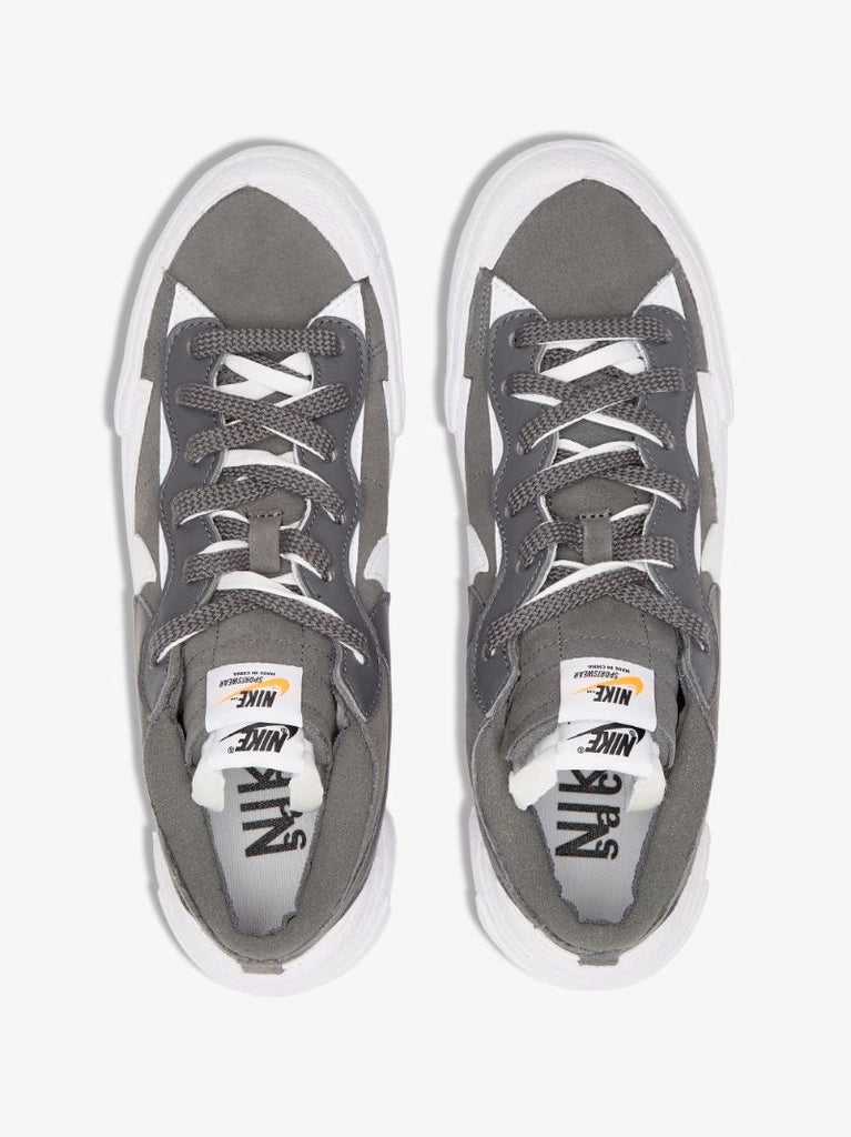 X Sacai Blazer Low-top Sneakers
