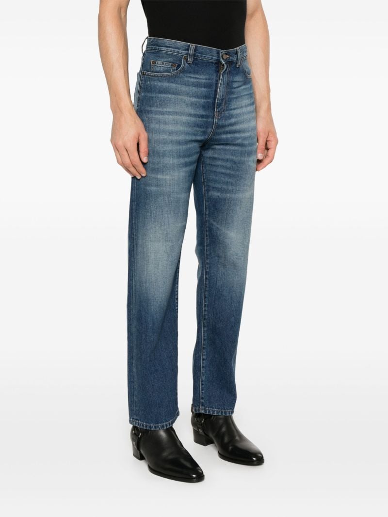 Blue Authentic Straight-leg Jeans