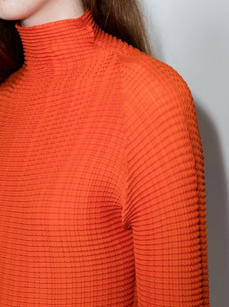 Spongy Turtleneck Top