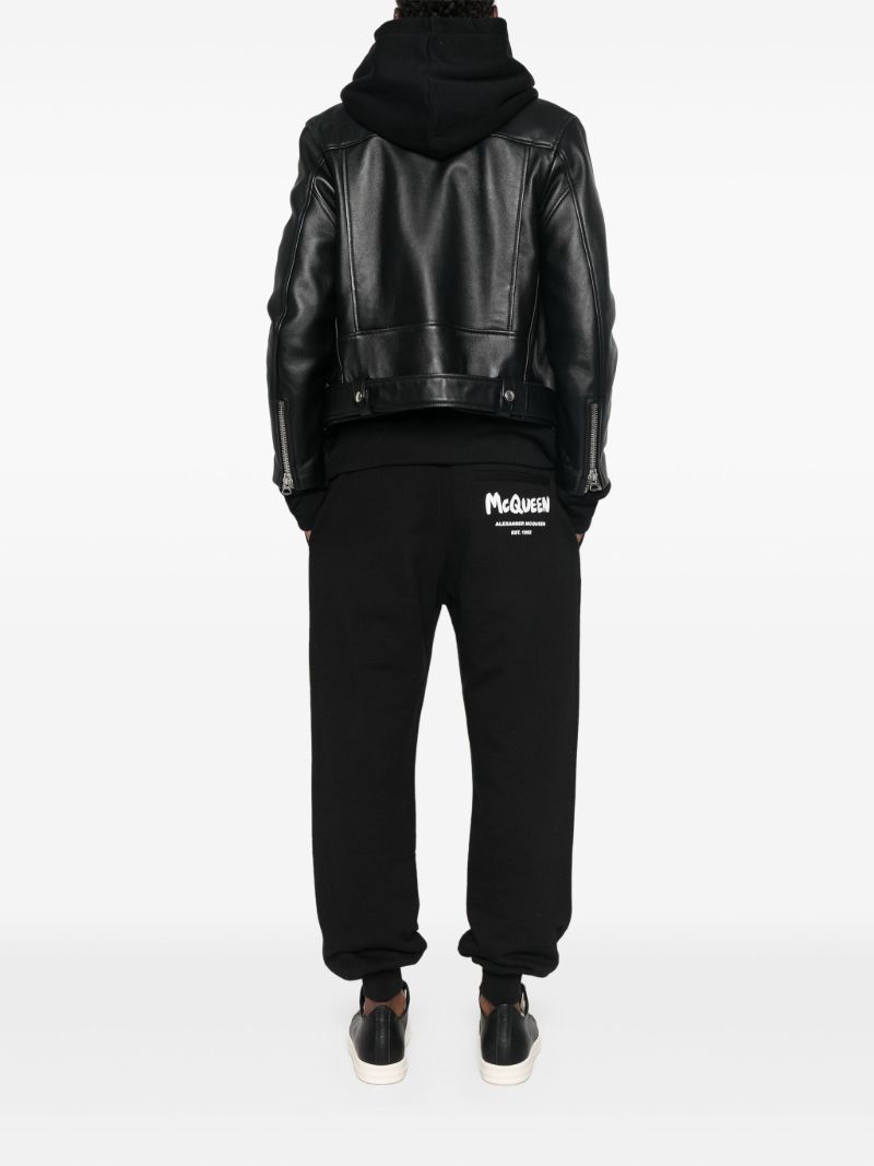 Logo Cotton Track Pants