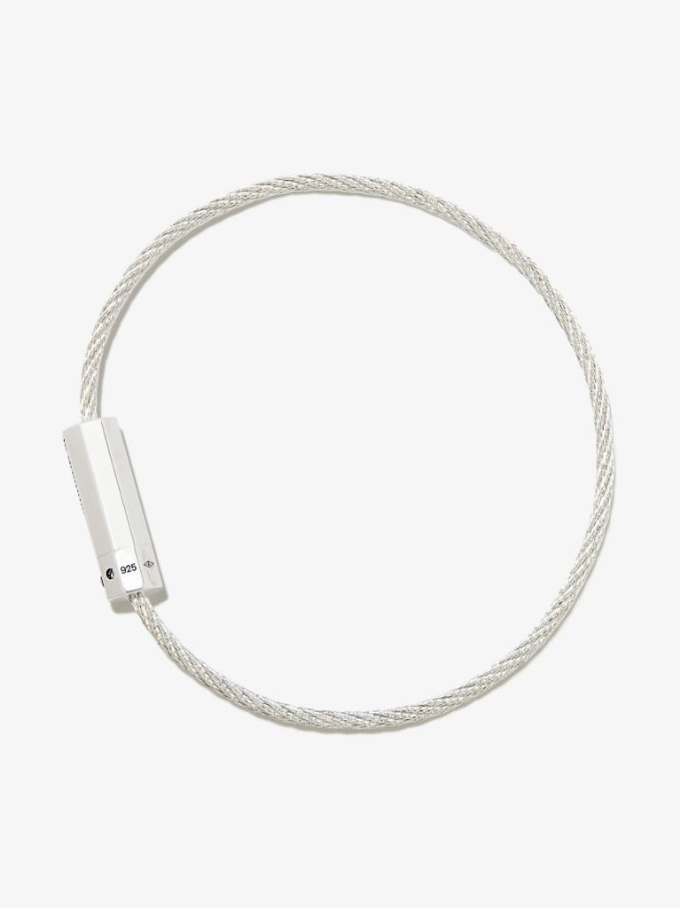 Sterling Silver Le 7g Polished Cable Bracelet