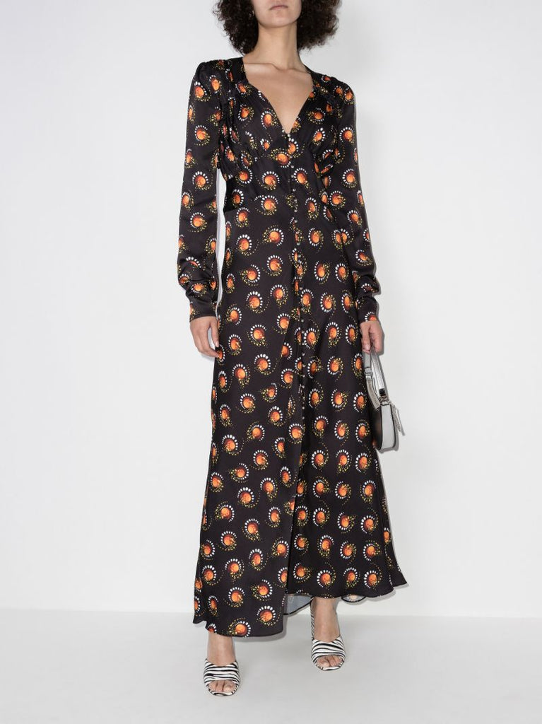 Printed Maxi Dress