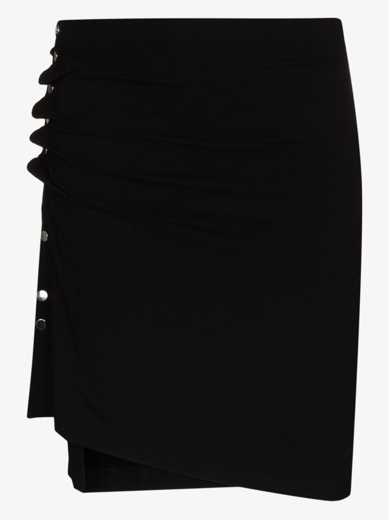 Ruched Mini Skirt