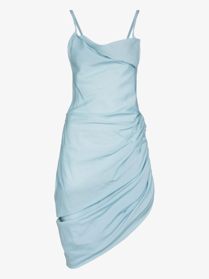 Saudade Asymmetric Cocktail Dress