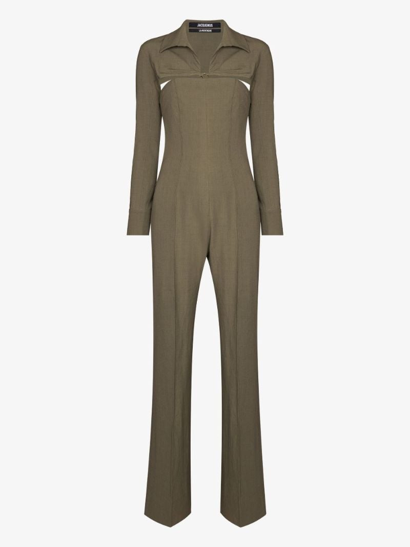 La Combinaison Asao Polo Neck Jumpsuit