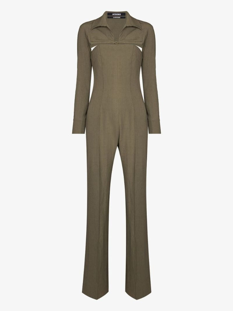 La Combinaison Asao Polo Neck Jumpsuit
