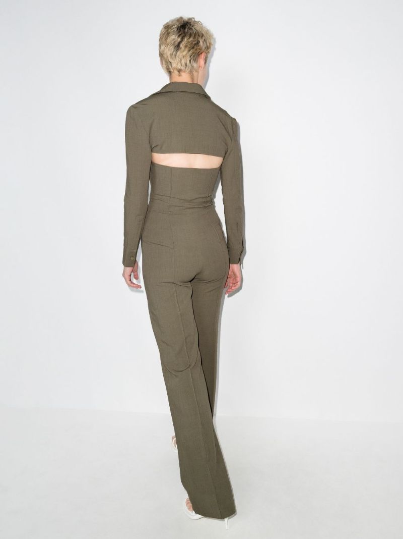 La Combinaison Asao Polo Neck Jumpsuit