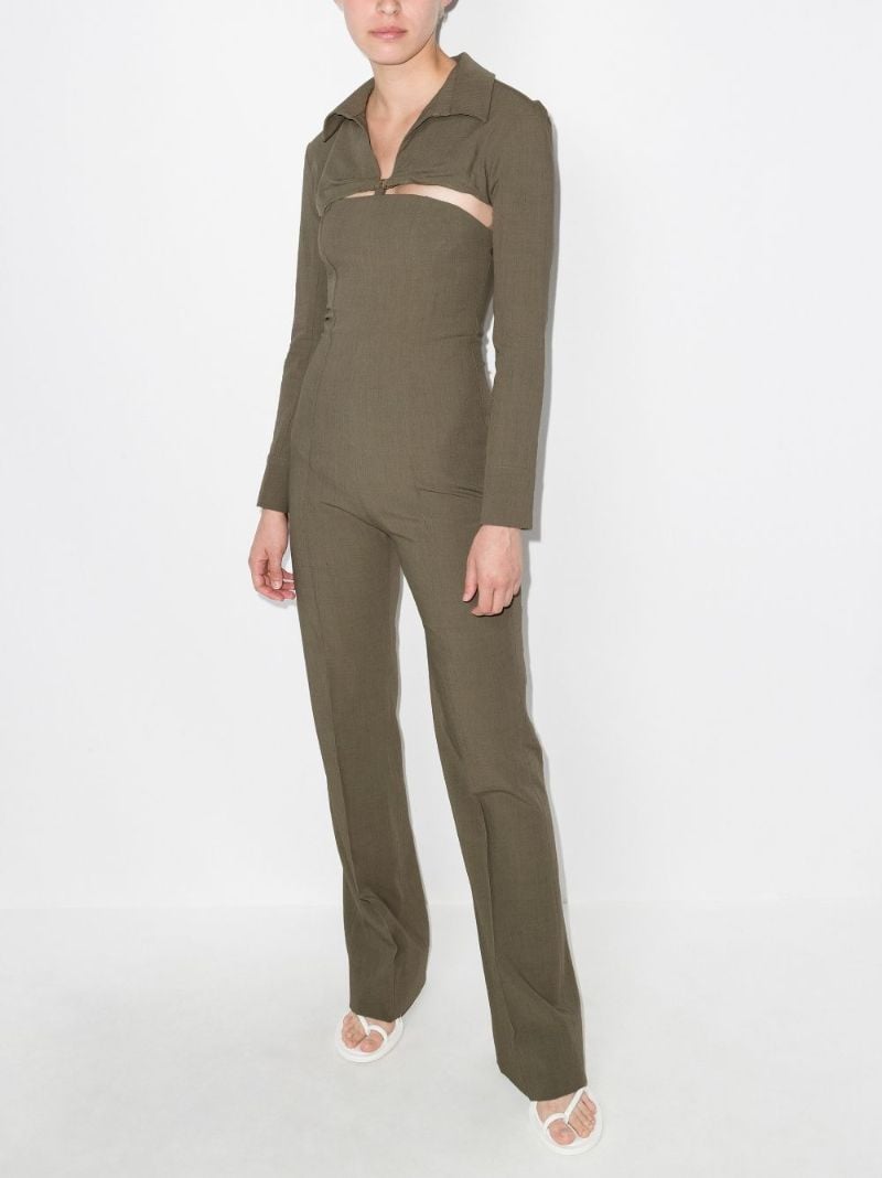La Combinaison Asao Polo Neck Jumpsuit