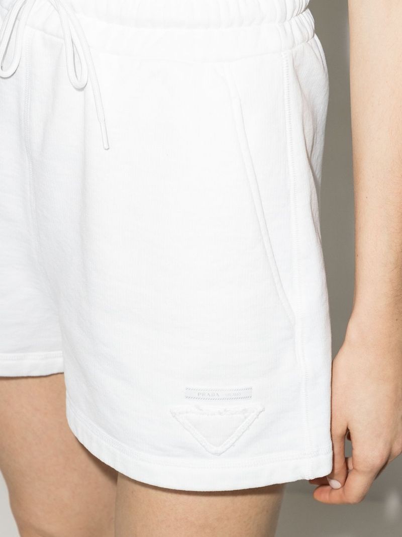 Drawstring Cotton Shorts