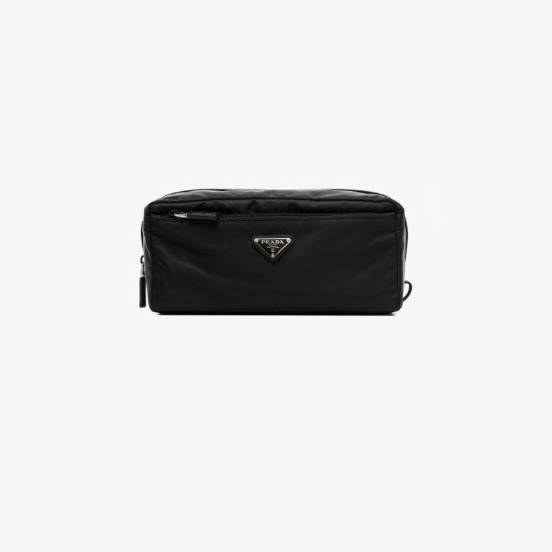Black Logo Washbag
