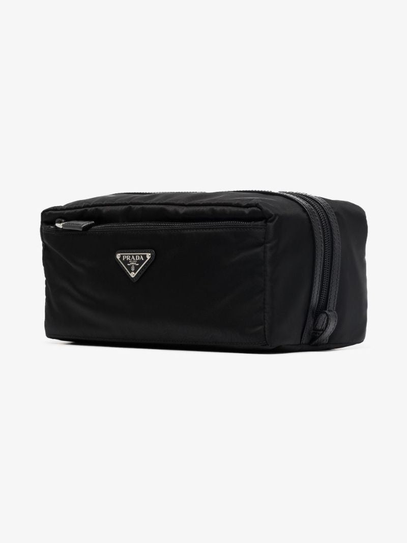 Black Logo Washbag
