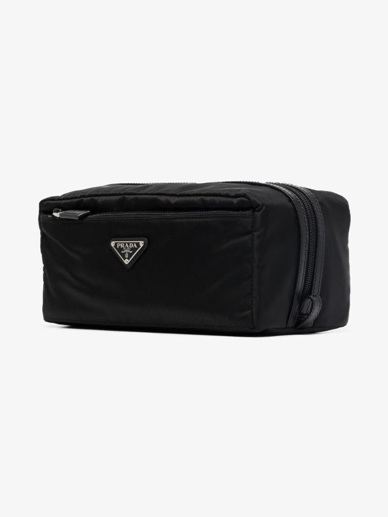 Black Logo Washbag