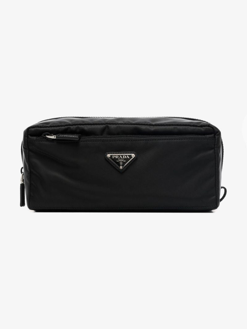 Black Logo Washbag
