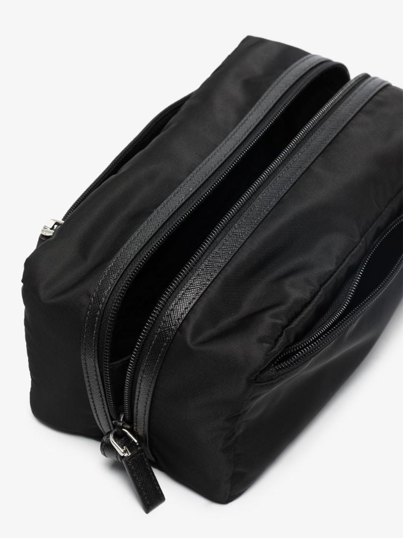 Black Logo Washbag