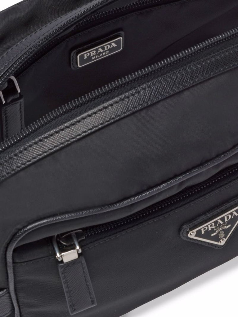 Black Re-nylon Wash Bag