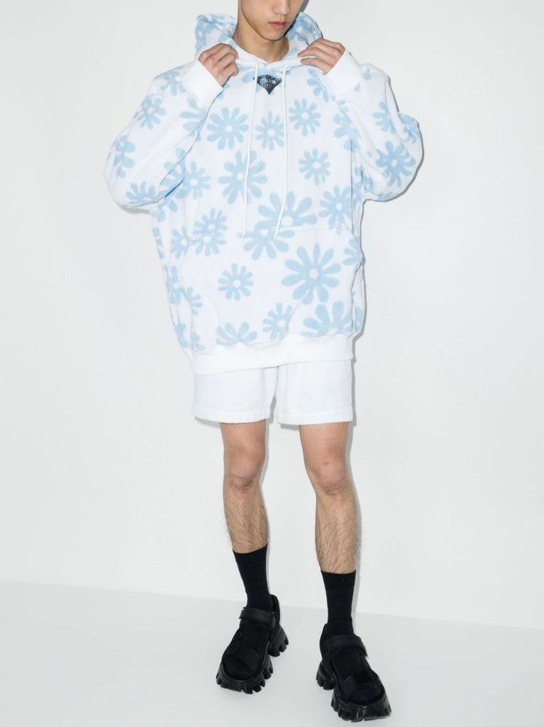 Logo Cotton Terry Track Shorts
