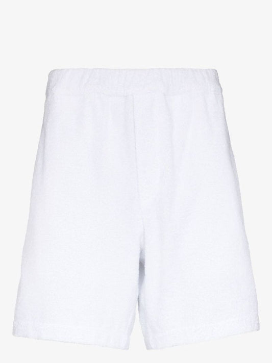 Logo Cotton Terry Track Shorts