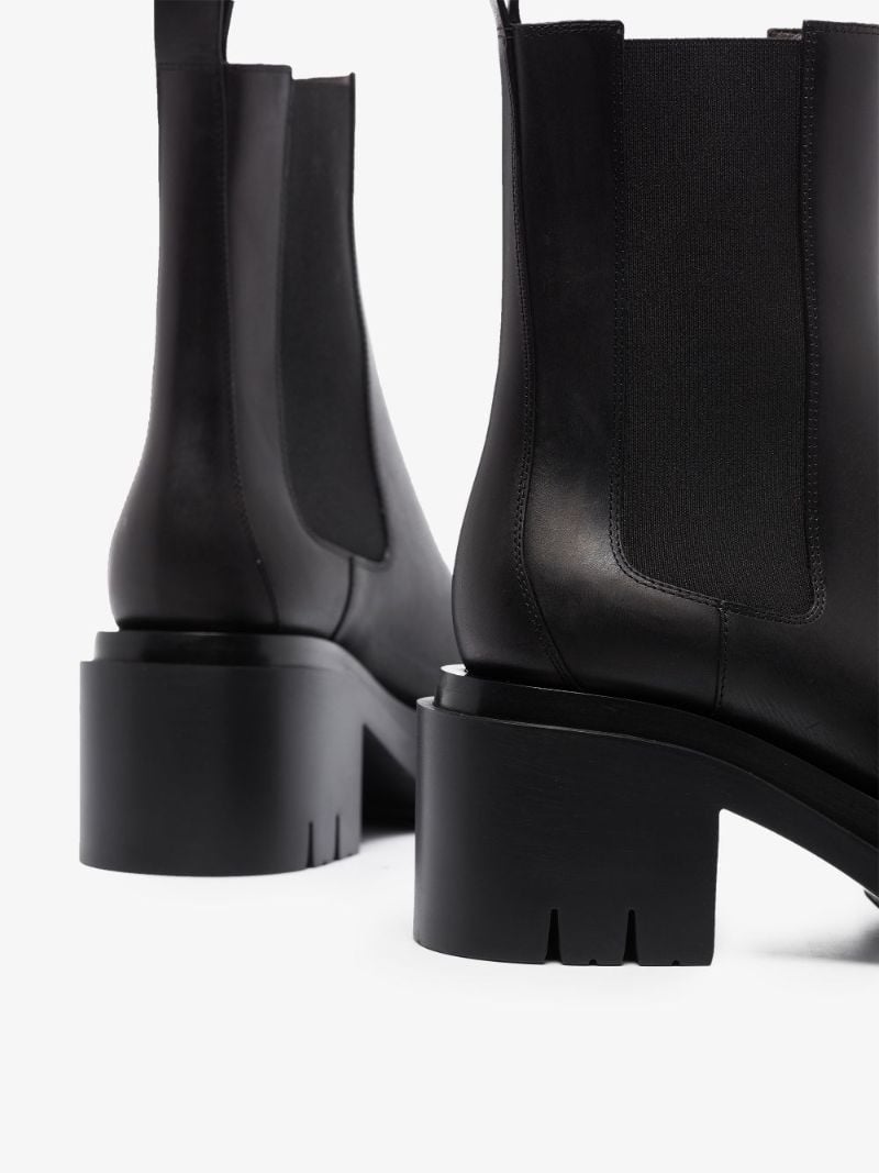 Black Lug 70 Leather Chelsea Boots