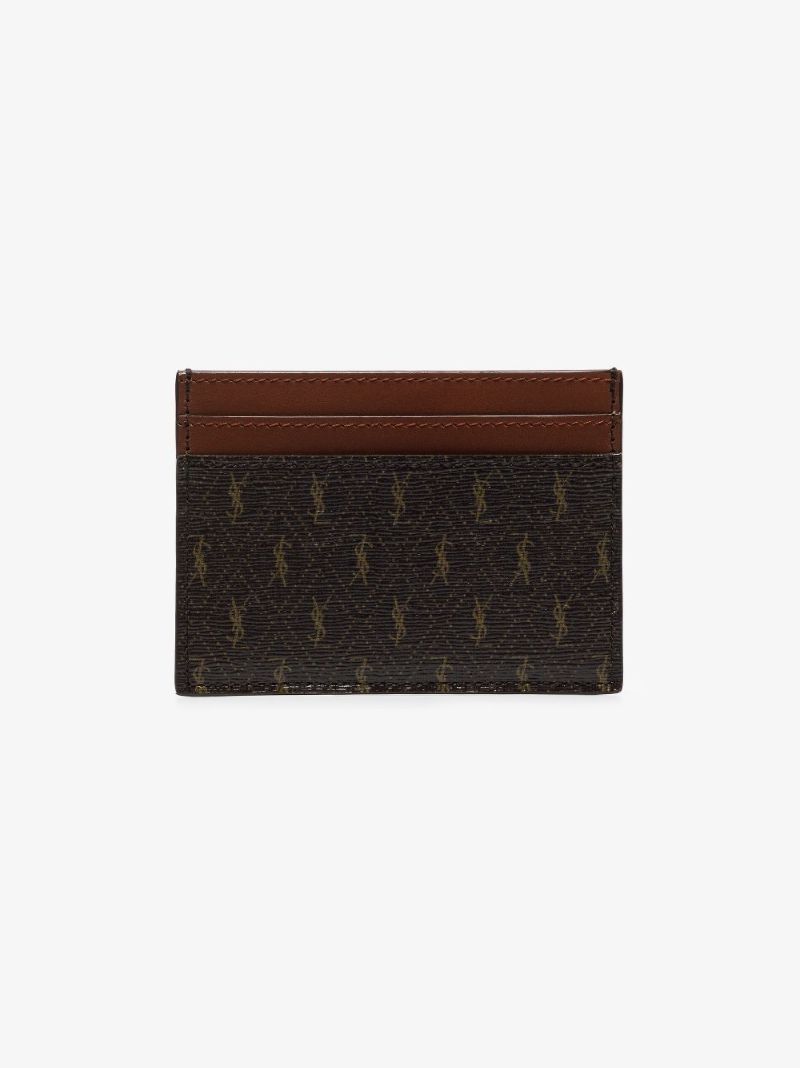 Brown Le Monogramme Leather Cardholder