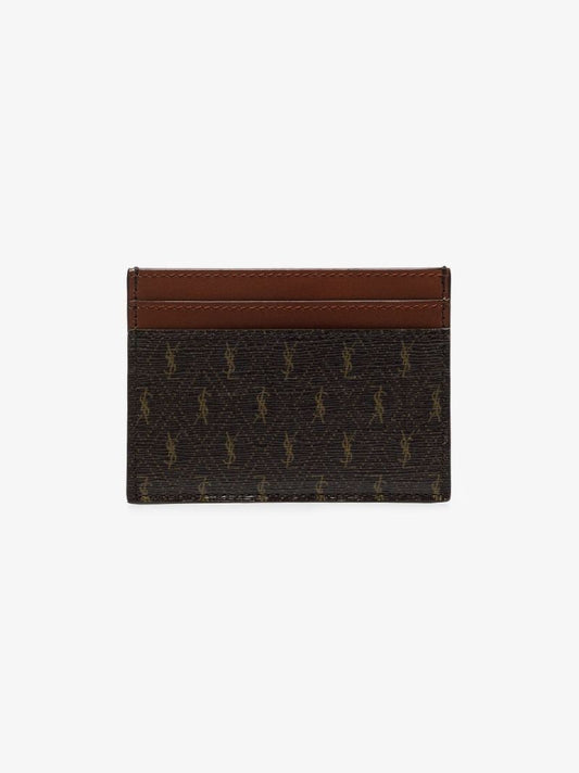 Brown Le Monogramme Leather Cardholder