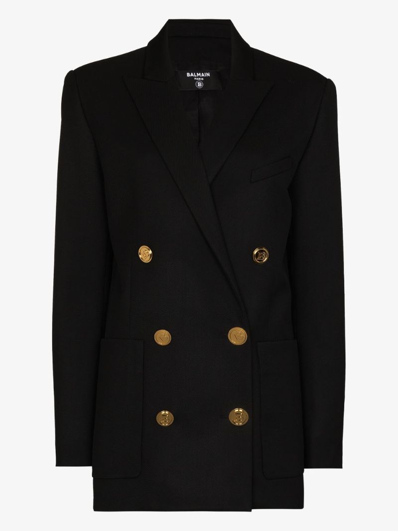 Oversized Double-breasted Blazer