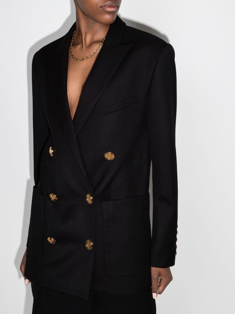 Oversized Double-breasted Blazer