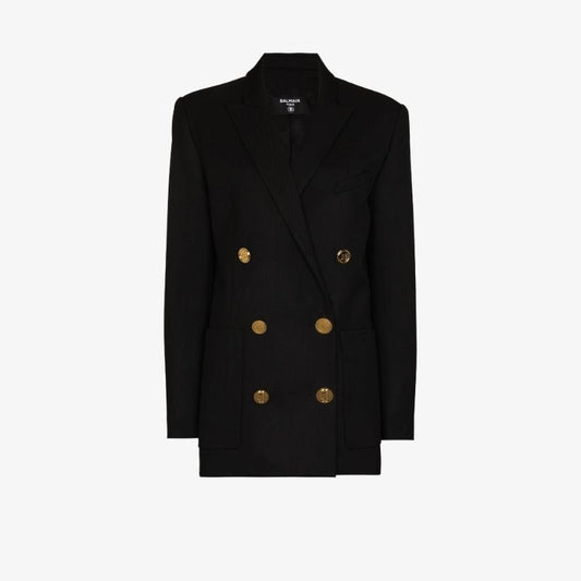Oversized Double-breasted Blazer