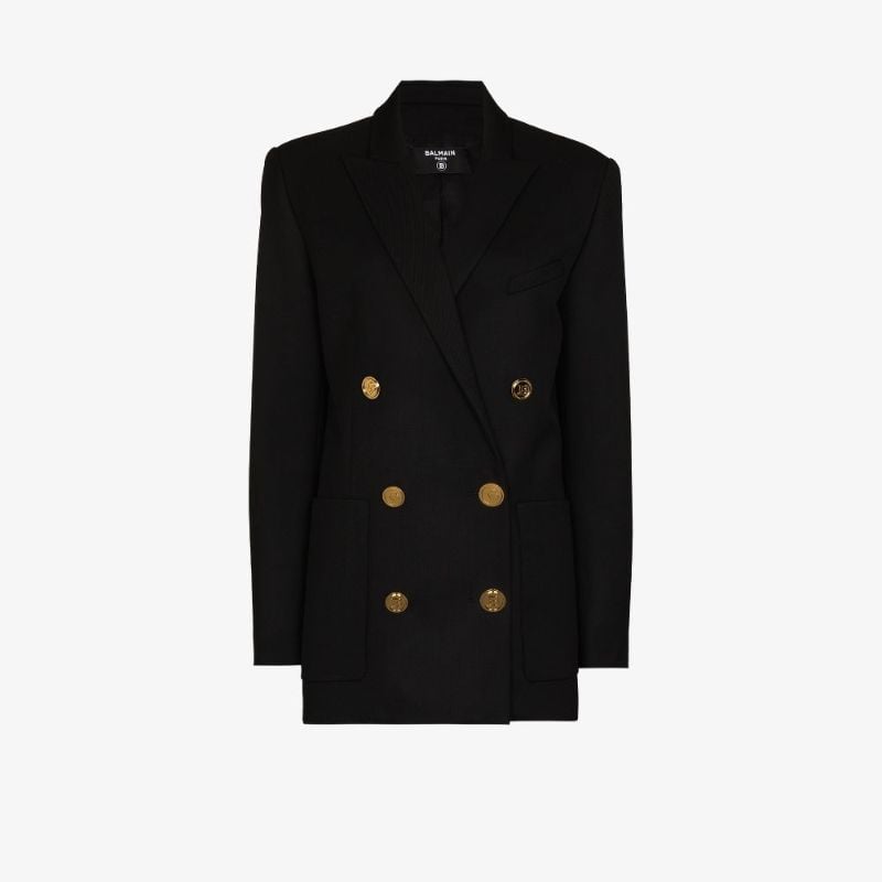 Oversized Double-breasted Blazer