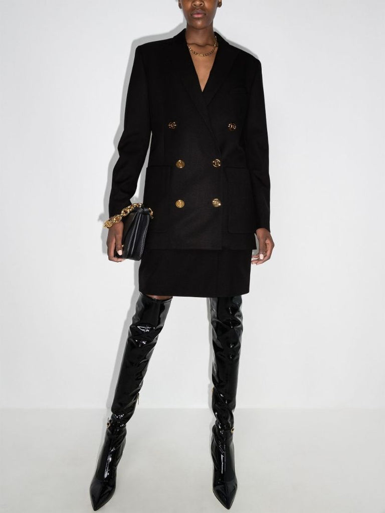 Oversized Double-breasted Blazer