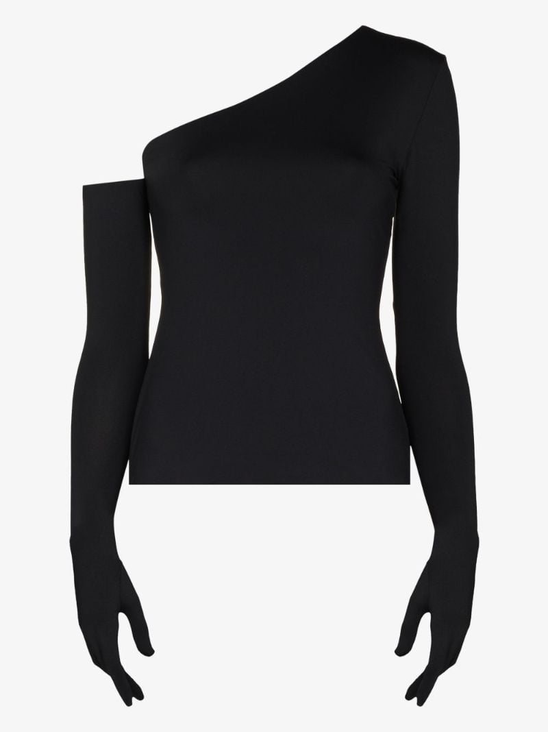 One Shoulder Glove Top