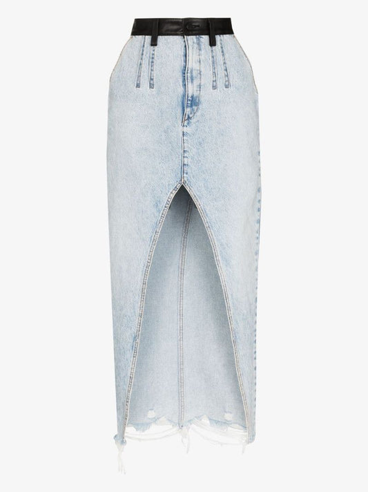 Denim Maxi Skirt