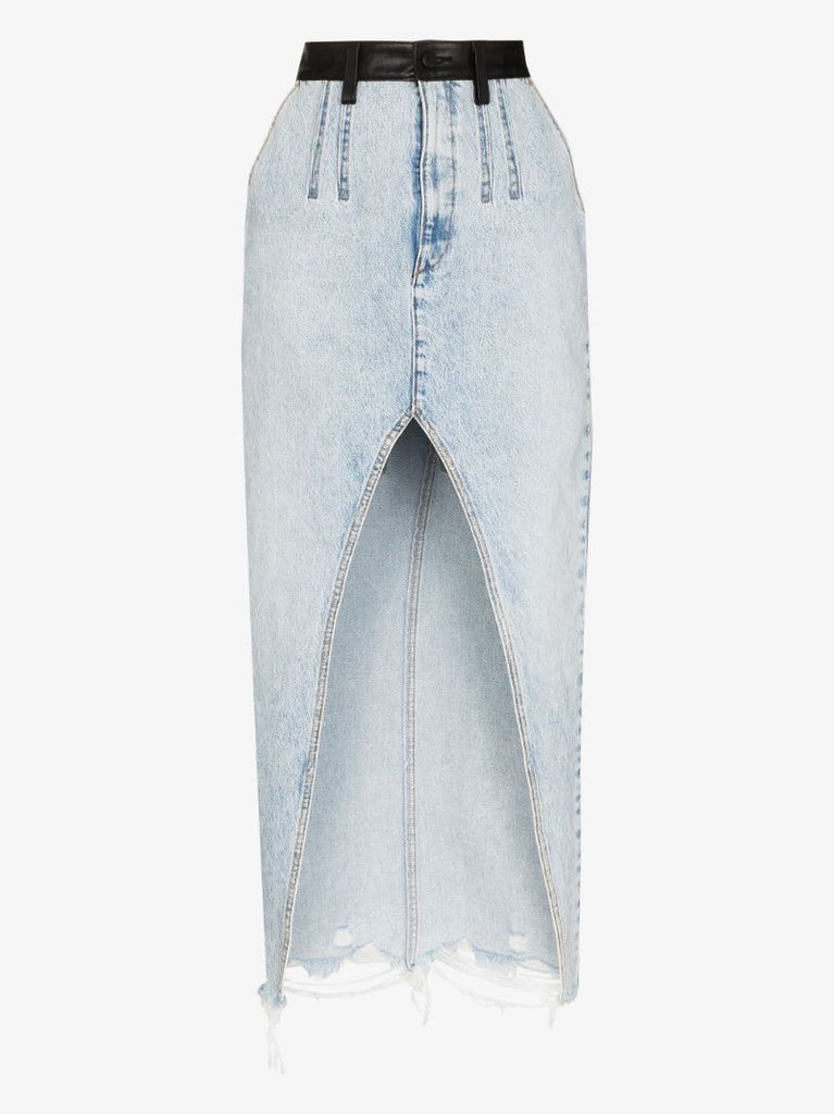 Denim Maxi Skirt
