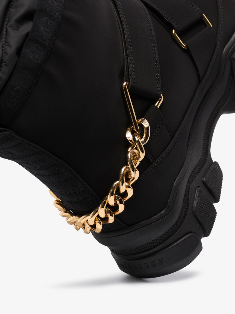 Black Posh Snow Boots