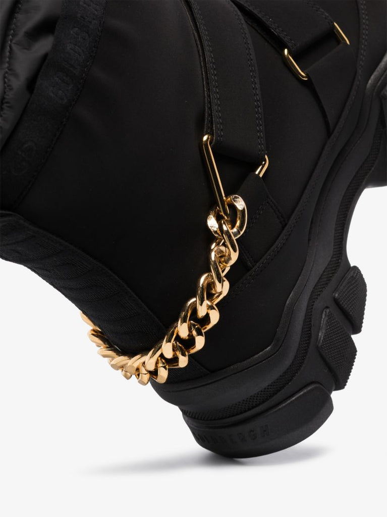 Black Posh Snow Boots